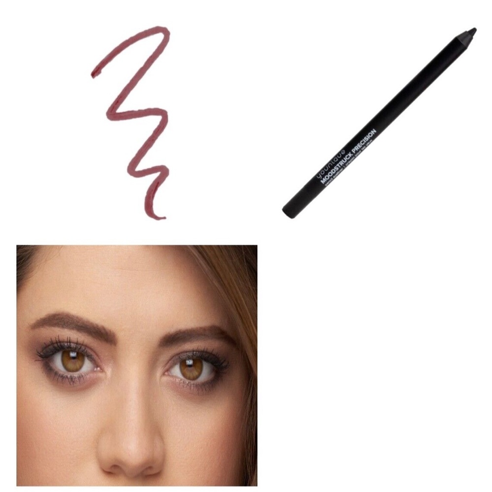 NWT Younique MOODSTRUCK PRECISION pencil eyeliner in Prevalent (Maroon)